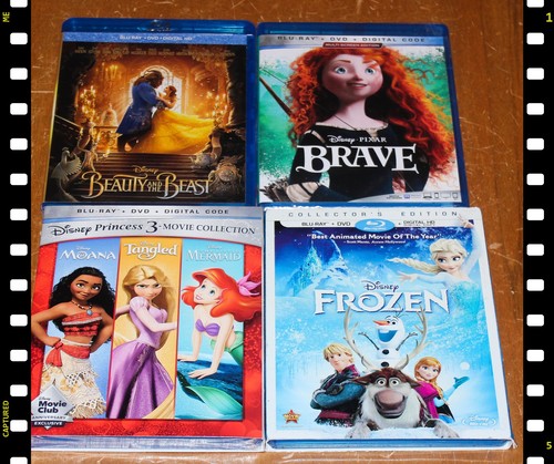 Disney blu ray dvd lot - blu-ray, lot,